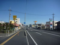 厚南方面からのアクセス