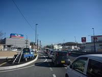 厚南方面からのアクセス