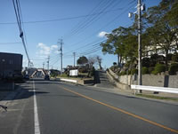 山口大学病院方面からのアクセス