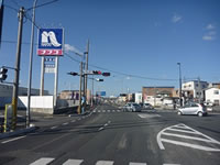 宇部市街方面からのアクセス