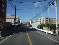 宇部市街方面からのアクセス